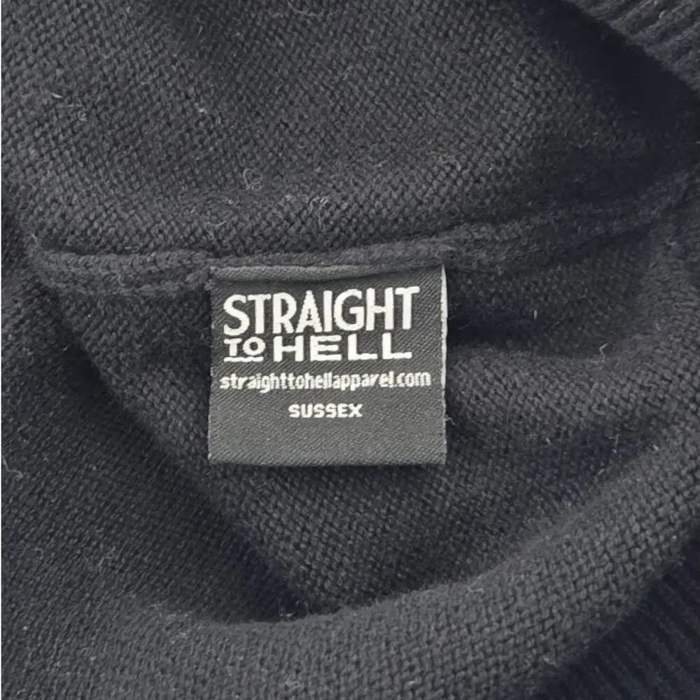 Straight to Hell | Spider Web Knit Sweater
